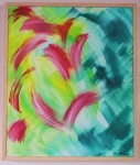 D75.Uden titel. 50x60 cm. 2000 Kr.